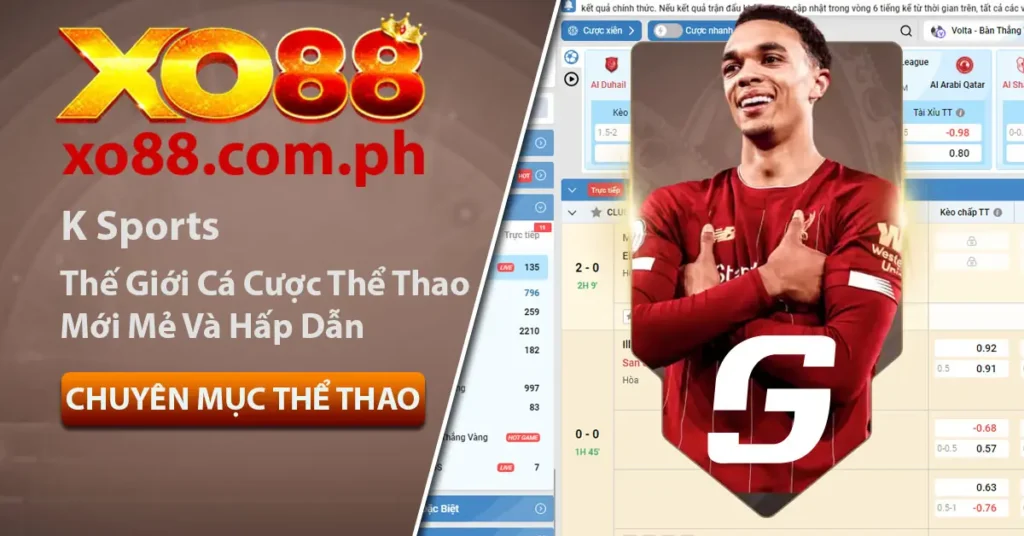 K Sports thế giới cá cược thể thao mới mẻ